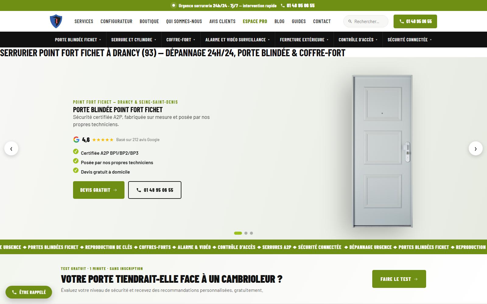 A2Pro Serrurerie, Drancy